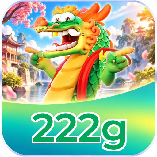 Interface da plataforma 222g mostrando slots populares e bônus de boas-vindas